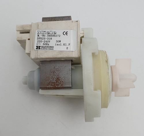 Miele Hanning Ablaufpumpe Laugenpumpe DPS25-318 30W Waschmaschine T.Nr. 6696272