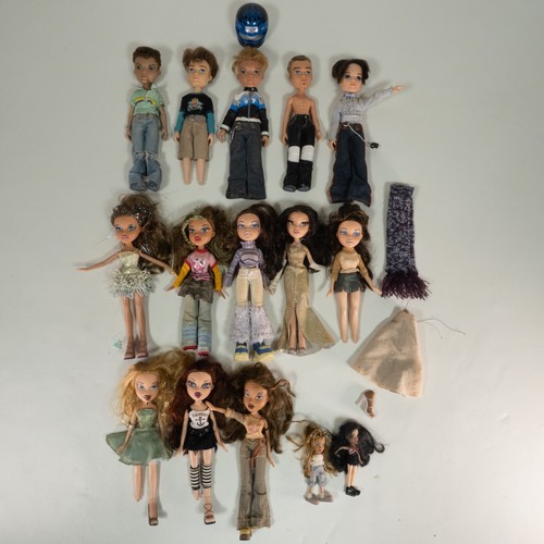 Vintage Bratz Doll Lot 15 Dolls Boyz and Girlz 2001 2002 2003