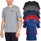 UNDER ARMOUR Sportstyle Left Chest T-Shirt Men's Fitness Shirt Sports Shirt Short