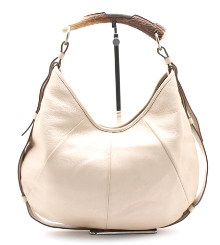 Yves Saint Laurent Rive Gauche Mombasa Schultertasche Handtasche Leder echt