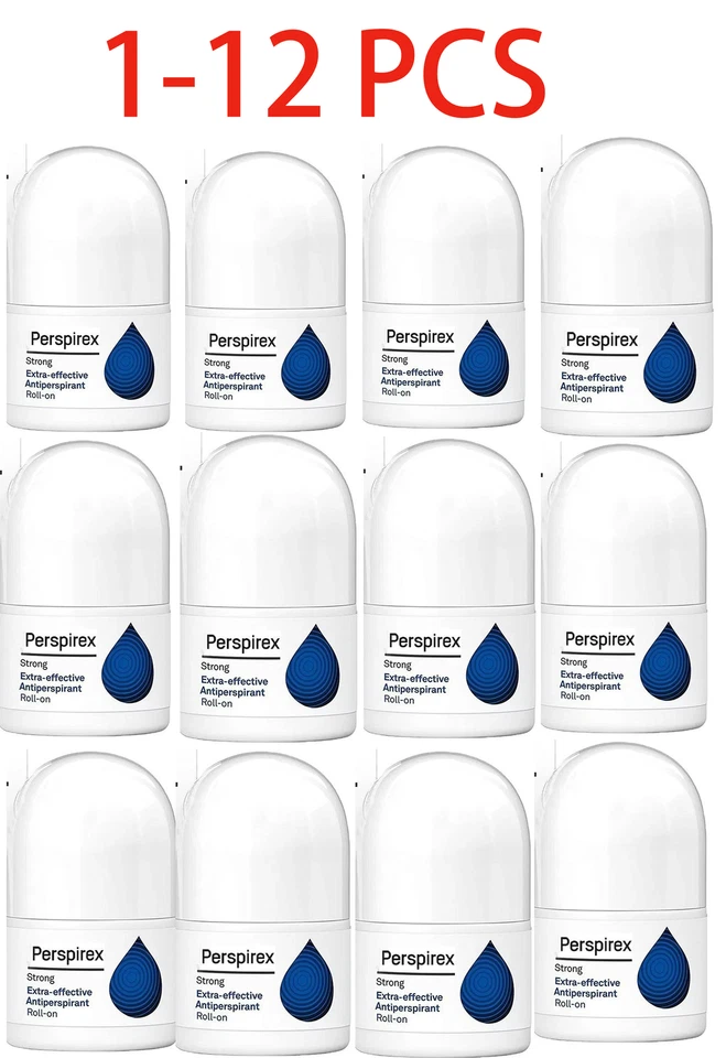 1-12 PACK 20 ml Antitranspirante Perspirex Roll-On Fuerte Comodidad Control Original Foto 2 de 4