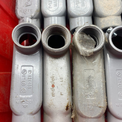 Conduit Body With Cover 1'' LB MIXED, E121488, Killark OLB-3, Red Dot QTY:1  