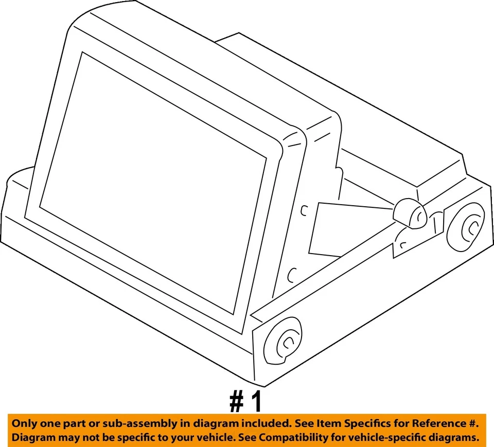 Pantalla de infoentretenimiento usada se adapta a: Infiniti I35 2002 pantalla de navegación tablero Foto 4 de 4