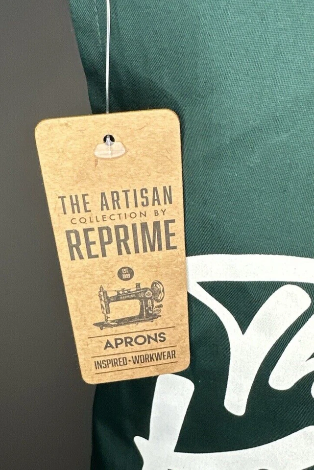 Artisan Collection by Reprime Green The Kitchen Pickleball Bib Apron with Pocket - Image 2 of 4