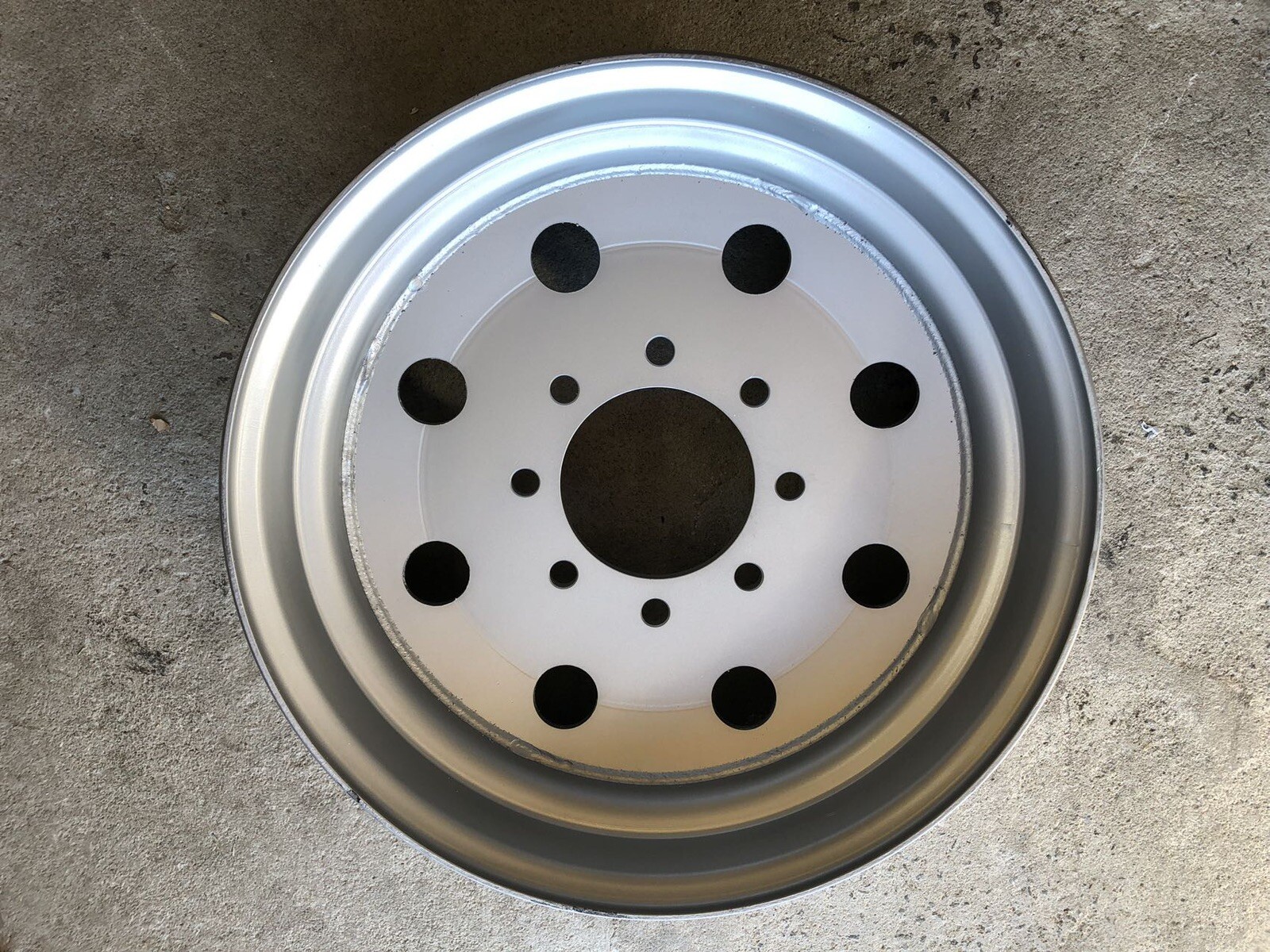 WAG Trailer Wheel 17.5 x 6.75 Hub Piloted 8H6.50, Silver eBay