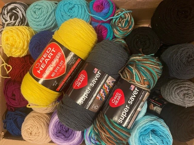 Red Heart Super Saver Color Block Yarn