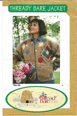 Thready Bare Jacket Full Size Pattern & Instructions The Thread Bare Pattern Co
