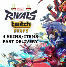Marvel Rivals TWITCH DROPS  4+ SKINS/ITEMS