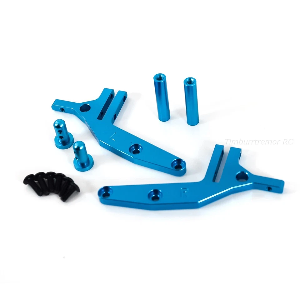 HSP 166044 Aluminum Wing Stay (Blue) Wing Mount for Redcat Shockwave Tornado - Image 2 of 3