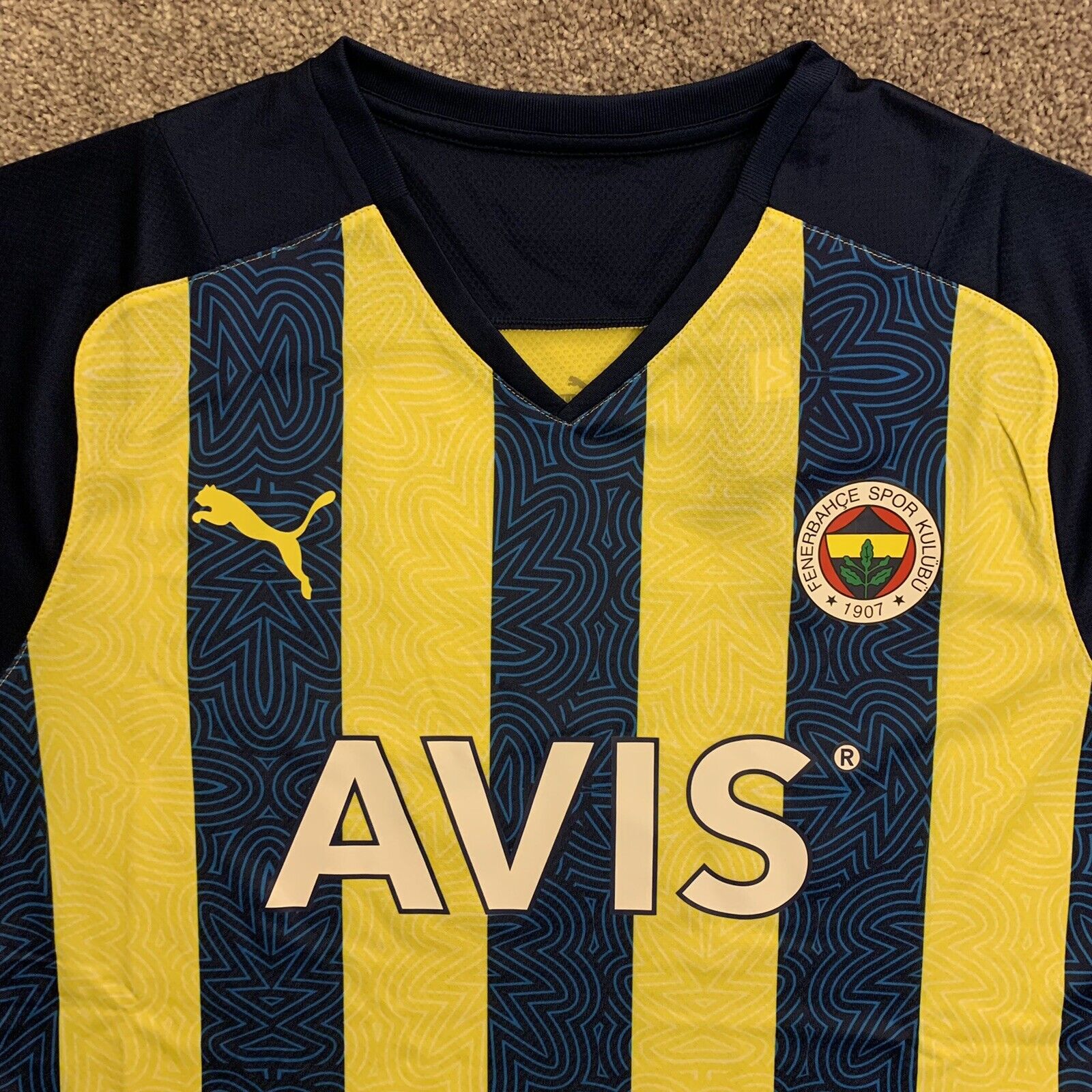 Fenerbahçe S.K. 23/24 Home Jersey Men, yellow