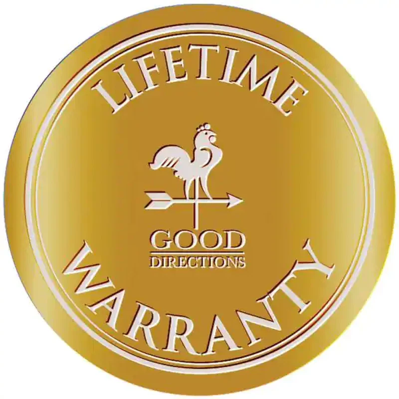 Bantam Red Rooster Weathervane - Pure Copper Hand Multi-Color Patina - Image 2 of 4