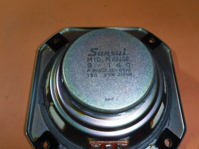 Sansui SP-X8000 Mid-Range Speaker S-140 13 Ohms 25W Japan Nice | eBay