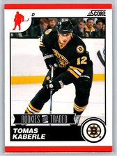 2010-11 Score Rookies & Traded Tomas Kaberle Boston Bruins #578