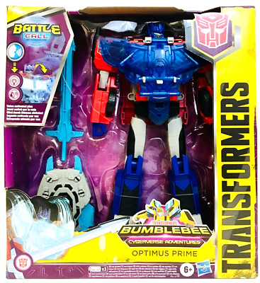 Hasbro Transformers Bumblebee Cyberverse Adventures Optimus Prime 10'' Figure