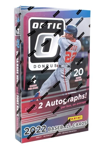 2022 PANINI DONRUSS OPTIC BASEBALL HOBBY BOX BLOWOUT CARDS