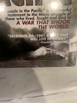 WWII CRUSADE IN THE PACIFIC VHS VIDEOS SEALED Set of 10