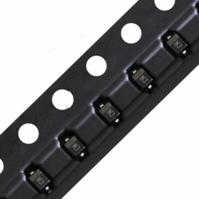 50PCS BZT52C3V3S MM3Z3V3 PZU3.3B W3 3.3V 1/5W SOD-323 0805 SMD Zener Diodes