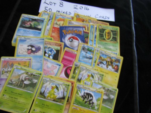 Pokemon Mixed Lot Of 50 Cards Lot 8 2016 - Picture 5 of 6