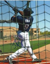 JORGE ONA Signed 8 x 10 Photo SAN DIEGO PADRES Baseball FREE SHIPPING