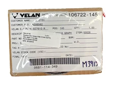 VELAN 8681-114-349, GSKT 2" 300 GATE SS316 GRAPH, 2" F08-0064C-02TY