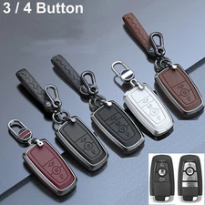 Zinc Alloy Car Key Fob Cover Case For Ford 2018-2023 Bronco F150 Mustang Fusion