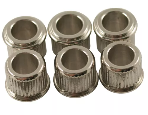 Kluson Nickel adapter bushings fit Gibson 10mm pegholes MB65N-L US