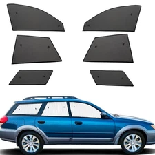Fit For Subaru Outback 2004-2009 Side Window Black Silver Camp Privacy Sunshade