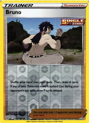 Bruno Normal 121/163 SWSH05: Battle Styles NM