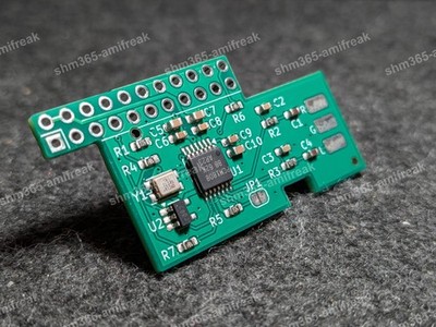   AUDIO BOARD PCB INTERFACE UPGRADE - RGBtoHDMI - CPLD AMIGA - OPEN AUDIO  ️