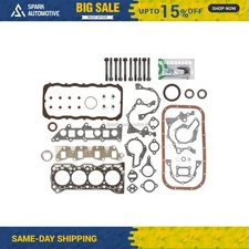 Full Gasket Set Head Bolts Fit 89-95 Suzuki Sidekick Samurai Swift 1.3 G13A BA