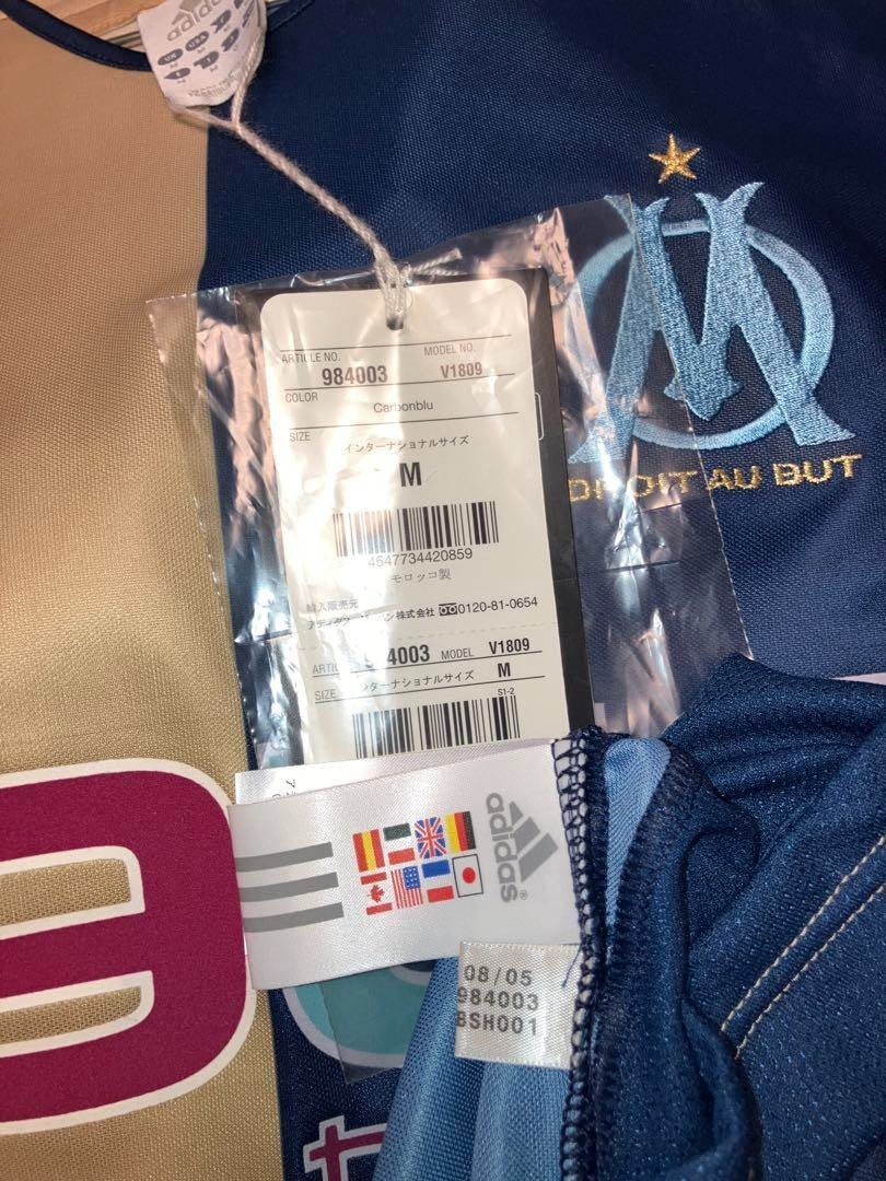 Fabien Barthez Olympique Marseille #16 Jersey France GK Official