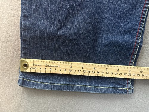 COOGI Womens Embroidered Colorful Cosmic Rings Denim Jeans Size 19/20 EUC - Picture 10 of 19