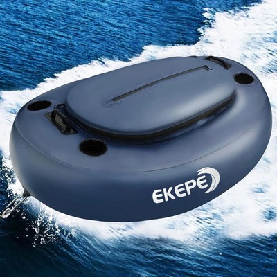 EKEPE Inflatable Kayak Floating Cooler, 40 QT - River Cooler Float with Tow Rope