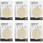 6x IKEA LEDARE GX53 LED Bulbs | 600lm| Dimmable | Warm White 2700K