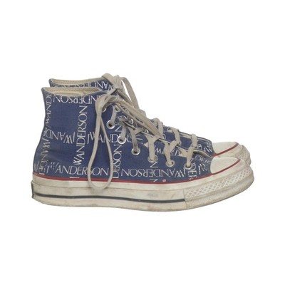 JW Anderson x Converse, Canvas Sneaker, Größe: 39, Blau/Weiß #OHk