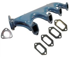 Exhaust manifold and muffler with gaskets for the tractor Belarus 400/420/425/