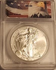 2008 American Silver Eagle ASE SEGS MS69 Old Holder Patriotic Eagle Label