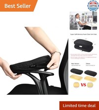 Ergonomic Memory Foam Office Chair Armrest Pads, Comfy Gaming Chair Arm Rest ...