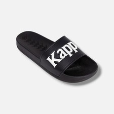 Kappa Men's Black 222 Banda Adam 9 Slide Sandals Shoes Size 7