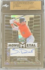 2024 Leaf Metal - Zach Dezenzo - Lava Black Auto 1/1!! 📈📈🔥🔥