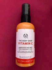 THE BODY SHOP Vitamin C Energizing Face Mist 3.3 fl oz *RARE* Very HTF!! NEW