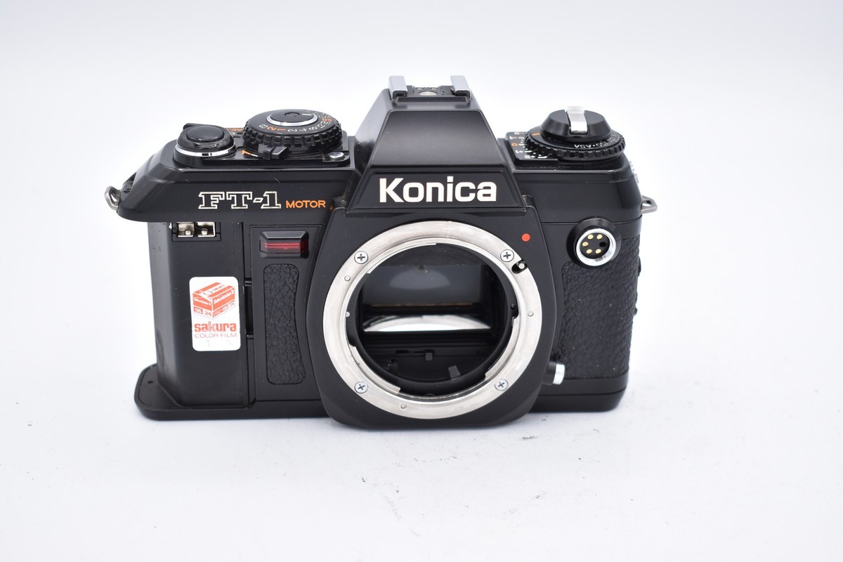 Konica FT-1 Motor 35mm Film SLR Camera Body, Black (BODY ONLY) | eBay