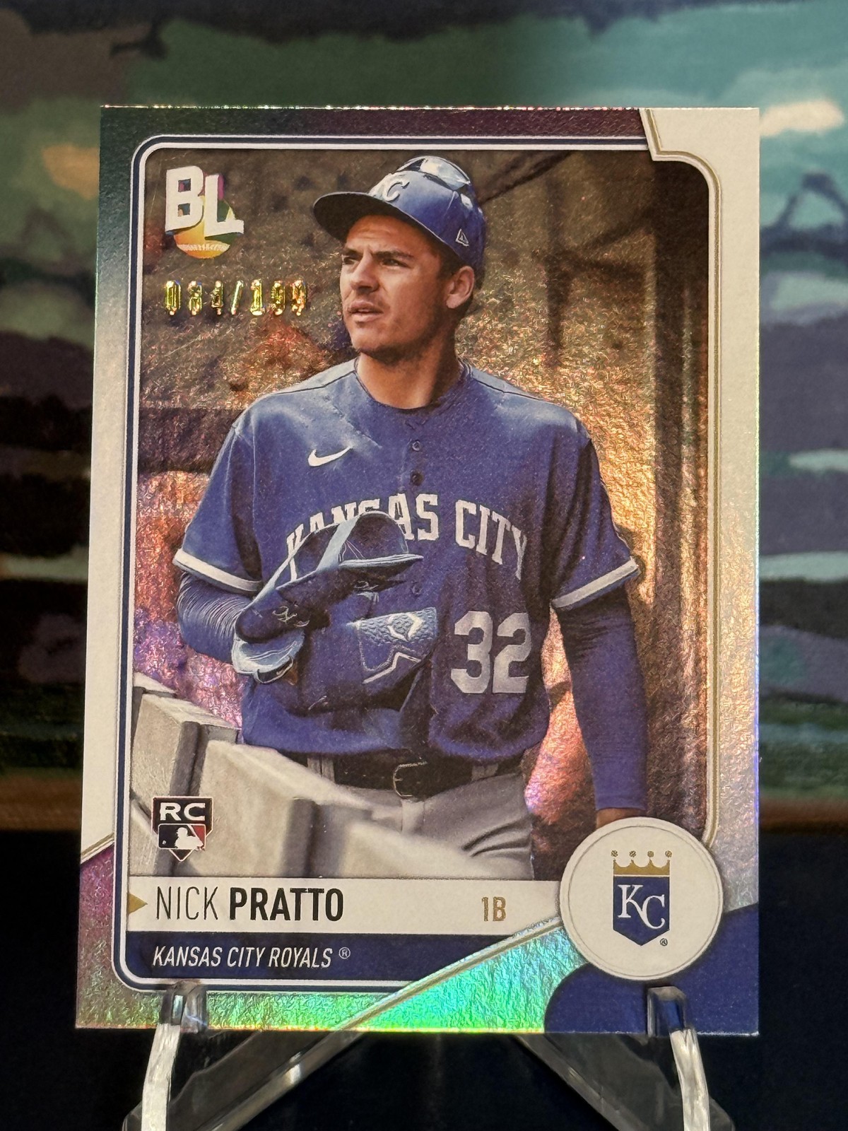 2023 Topps Big League Wrapper Redemption #WR-55 Nick Pratto Silver Foil #/199