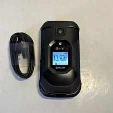 Kyocera DuraXE Epic - E4830 (AT&T + Unlocked GSM) Rugged Flip Phone - (S4:13)