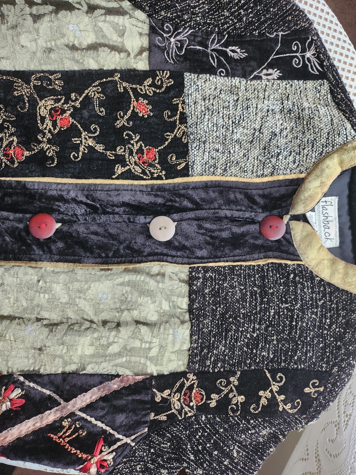 Flashback Multi Color Unique RenissancePatchwork … - image 2