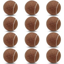 12 Pack Walker Tennis Balls   Pre-Cut Tennis Balls for Walker or Furniture Le...