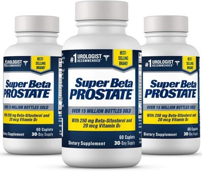 SUPER BETA PROSTATE Support Supplement for Men's Health - Reduce Bathroom Tri...