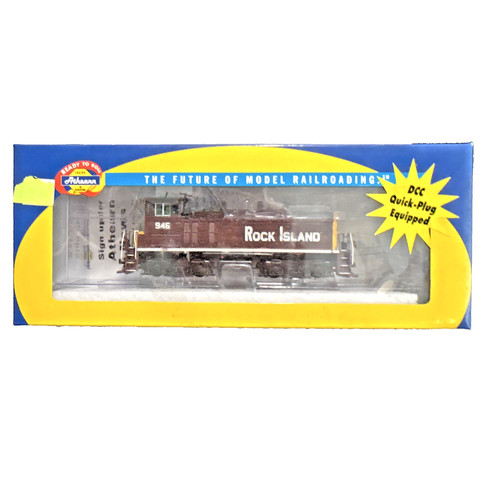 Locomotora diésel Athearn Rock Island SW1500 escala HO DCC equipada 95851 #946 | Condition: Used