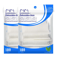 200x Stück Zahnseide Sticks Minze Zahnstoche...