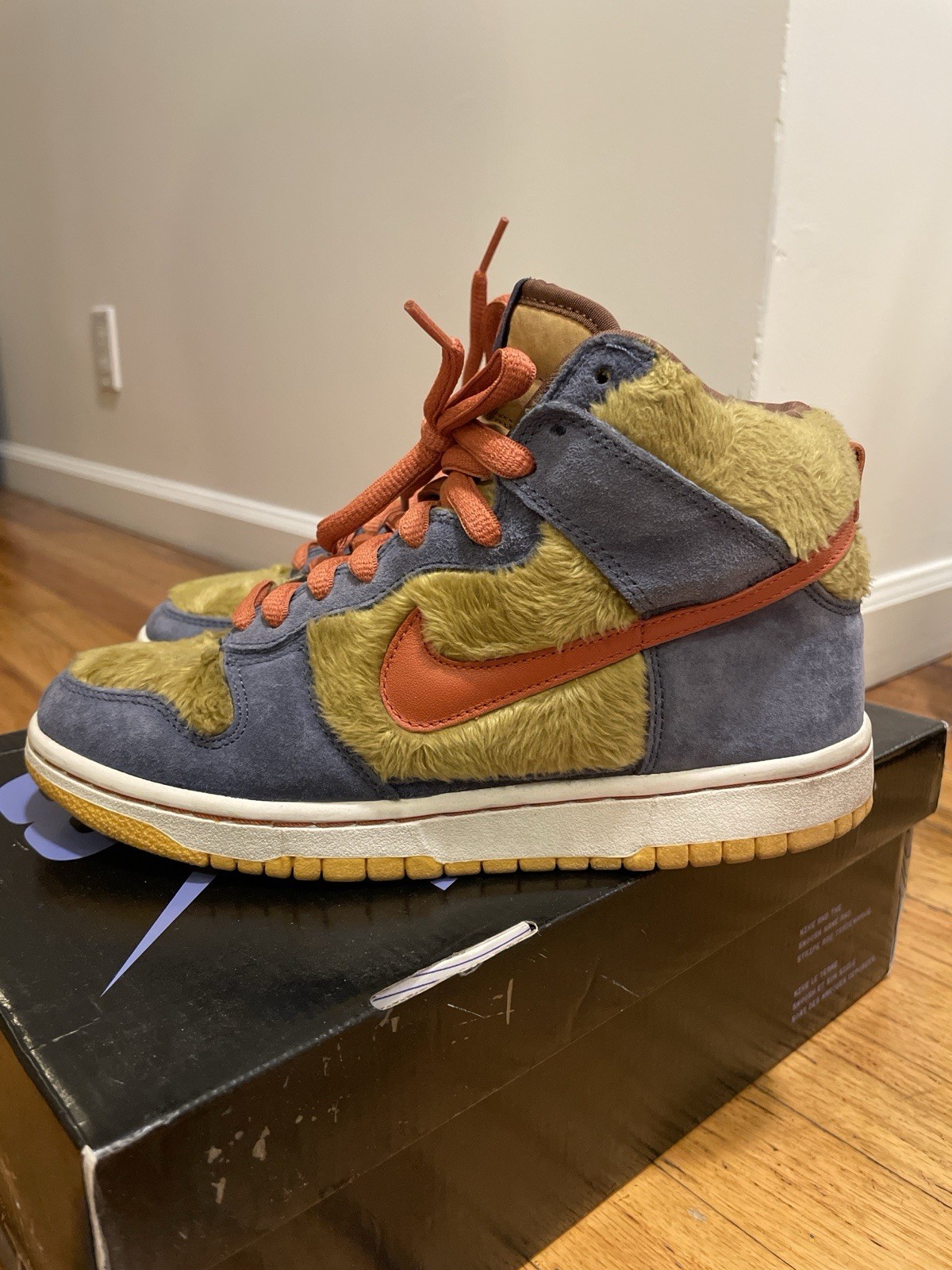 Authentic Rare Size 6 Nike SB Papa Bear & Dr. Feelgood Dunks